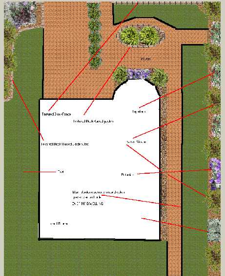 site plan view